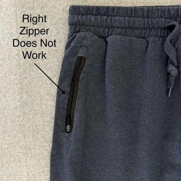 True Religion Jogger Mens Small Blue Gold Loungewear Sweatpants Pull On   READ - Picture 4 of 15